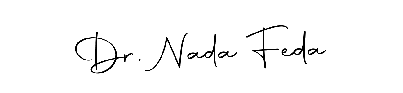 if you are searching for the best signature style for your name Dr. Nada Feda. so please give up your signature search. here we have designed multiple signature styles  using Autography-DOLnW. Dr. Nada Feda signature style 10 images and pictures png