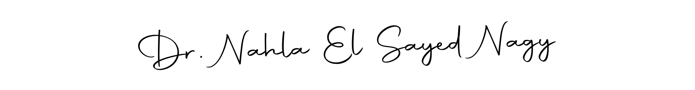 You can use this online signature creator to create a handwritten signature for the name Dr. Nahla El Sayed Nagy. This is the best online autograph maker. Dr. Nahla El Sayed Nagy signature style 10 images and pictures png