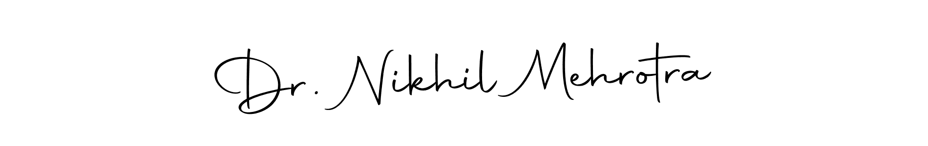 This is the best signature style for the Dr. Nikhil Mehrotra name. Also you like these signature font (Autography-DOLnW). Mix name signature. Dr. Nikhil Mehrotra signature style 10 images and pictures png