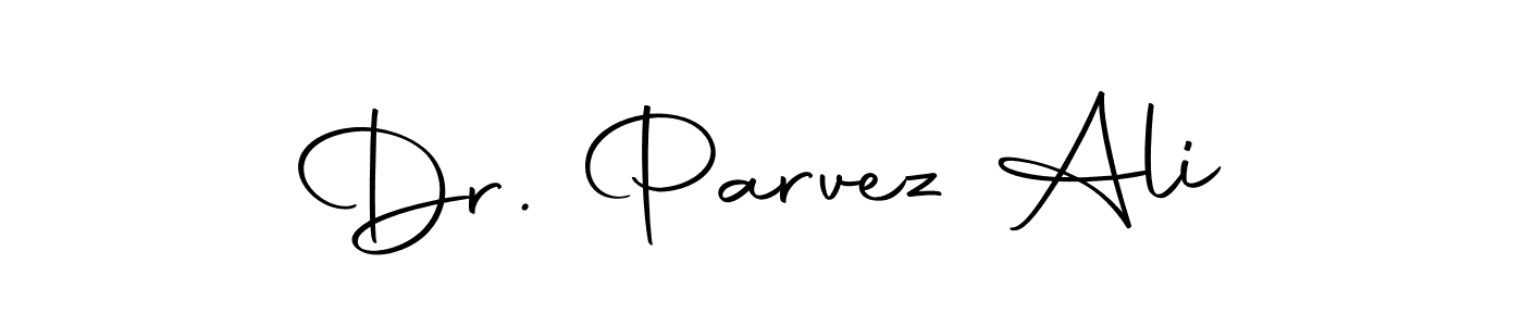 How to make Dr. Parvez Ali signature? Autography-DOLnW is a professional autograph style. Create handwritten signature for Dr. Parvez Ali name. Dr. Parvez Ali signature style 10 images and pictures png