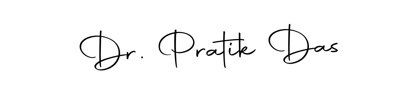 Design your own signature with our free online signature maker. With this signature software, you can create a handwritten (Autography-DOLnW) signature for name Dr. Pratik Das. Dr. Pratik Das signature style 10 images and pictures png