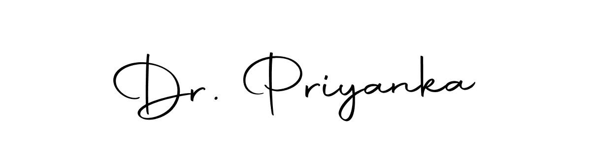 How to make Dr. Priyanka signature? Autography-DOLnW is a professional autograph style. Create handwritten signature for Dr. Priyanka name. Dr. Priyanka signature style 10 images and pictures png