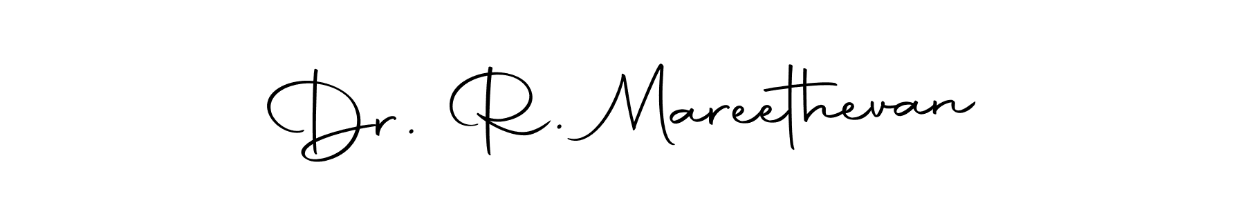 Also You can easily find your signature by using the search form. We will create Dr. R. Mareethevan name handwritten signature images for you free of cost using Autography-DOLnW sign style. Dr. R. Mareethevan signature style 10 images and pictures png