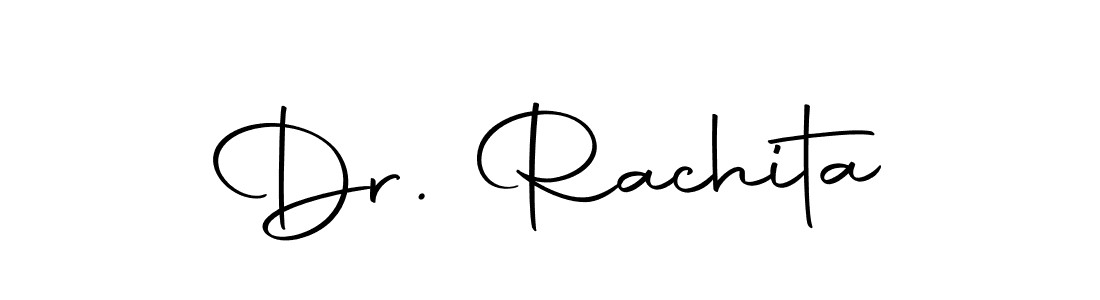 How to make Dr. Rachita signature? Autography-DOLnW is a professional autograph style. Create handwritten signature for Dr. Rachita name. Dr. Rachita signature style 10 images and pictures png