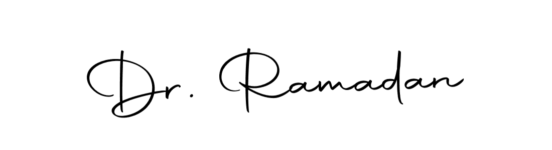 Dr. Ramadan stylish signature style. Best Handwritten Sign (Autography-DOLnW) for my name. Handwritten Signature Collection Ideas for my name Dr. Ramadan. Dr. Ramadan signature style 10 images and pictures png