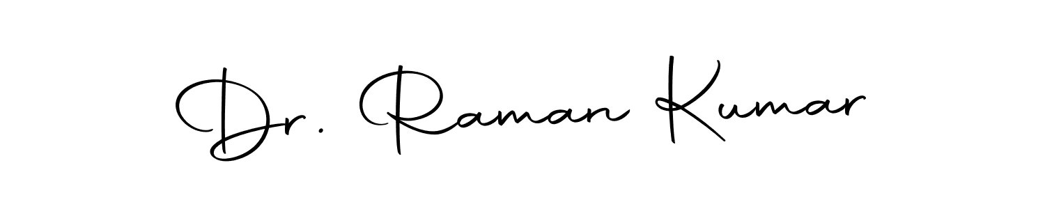 Make a short Dr. Raman Kumar signature style. Manage your documents anywhere anytime using Autography-DOLnW. Create and add eSignatures, submit forms, share and send files easily. Dr. Raman Kumar signature style 10 images and pictures png