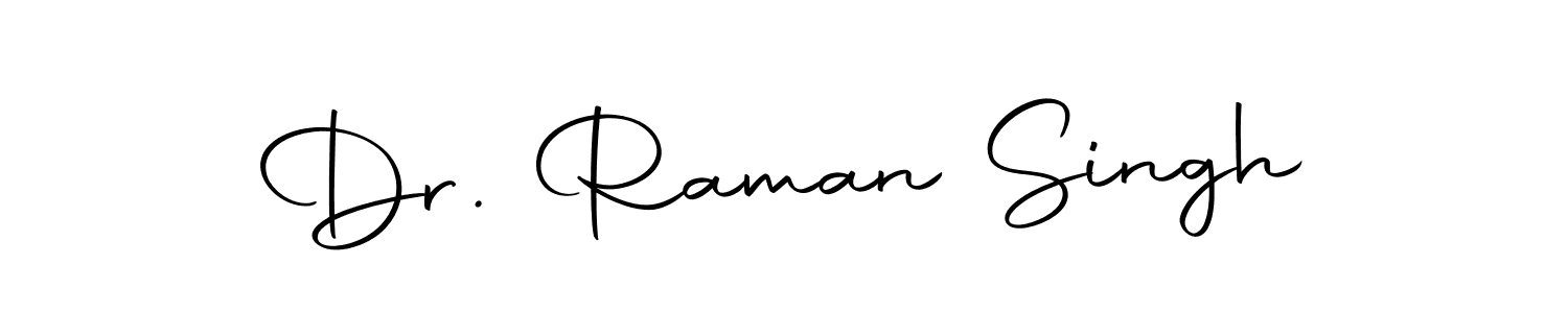 The best way (Autography-DOLnW) to make a short signature is to pick only two or three words in your name. The name Dr. Raman Singh include a total of six letters. For converting this name. Dr. Raman Singh signature style 10 images and pictures png