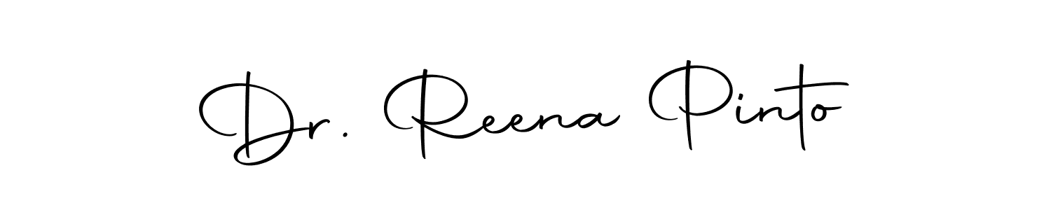 You should practise on your own different ways (Autography-DOLnW) to write your name (Dr. Reena Pinto) in signature. don't let someone else do it for you. Dr. Reena Pinto signature style 10 images and pictures png