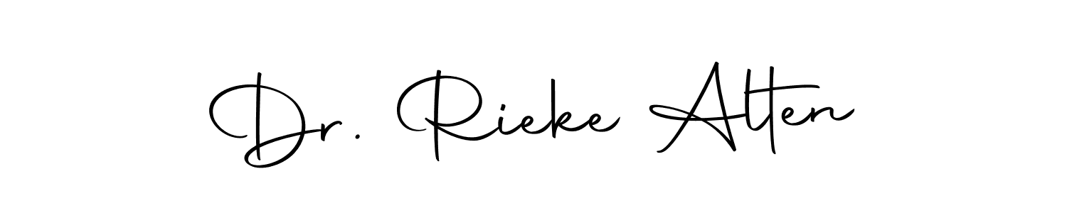 The best way (Autography-DOLnW) to make a short signature is to pick only two or three words in your name. The name Dr. Rieke Alten include a total of six letters. For converting this name. Dr. Rieke Alten signature style 10 images and pictures png