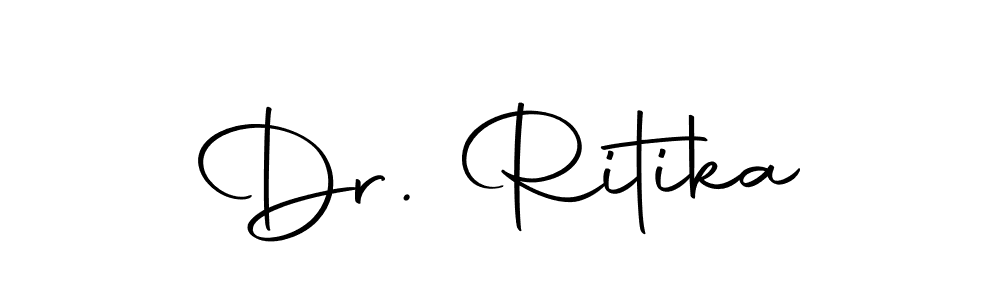 Dr. Ritika stylish signature style. Best Handwritten Sign (Autography-DOLnW) for my name. Handwritten Signature Collection Ideas for my name Dr. Ritika. Dr. Ritika signature style 10 images and pictures png