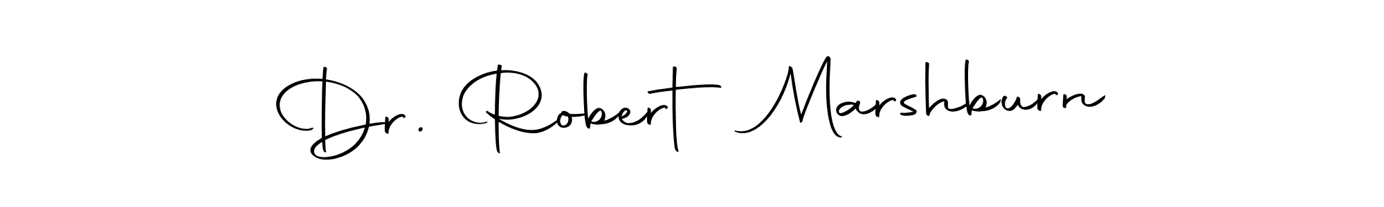 Make a beautiful signature design for name Dr. Robert Marshburn. Use this online signature maker to create a handwritten signature for free. Dr. Robert Marshburn signature style 10 images and pictures png