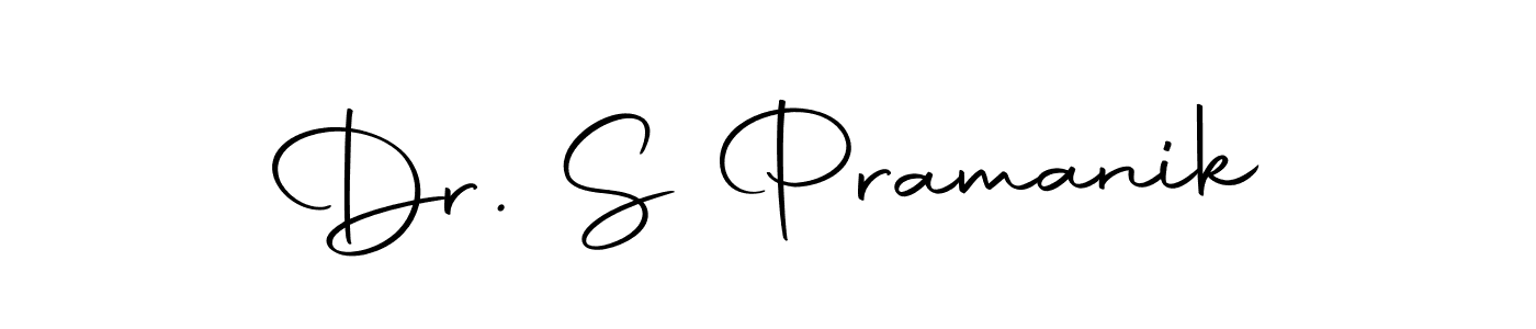 if you are searching for the best signature style for your name Dr. S Pramanik. so please give up your signature search. here we have designed multiple signature styles  using Autography-DOLnW. Dr. S Pramanik signature style 10 images and pictures png