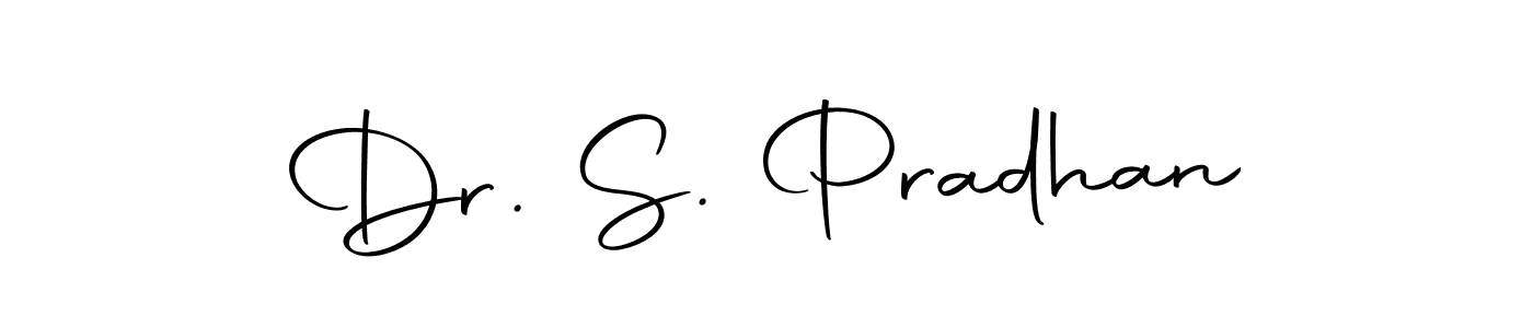Use a signature maker to create a handwritten signature online. With this signature software, you can design (Autography-DOLnW) your own signature for name Dr. S. Pradhan. Dr. S. Pradhan signature style 10 images and pictures png