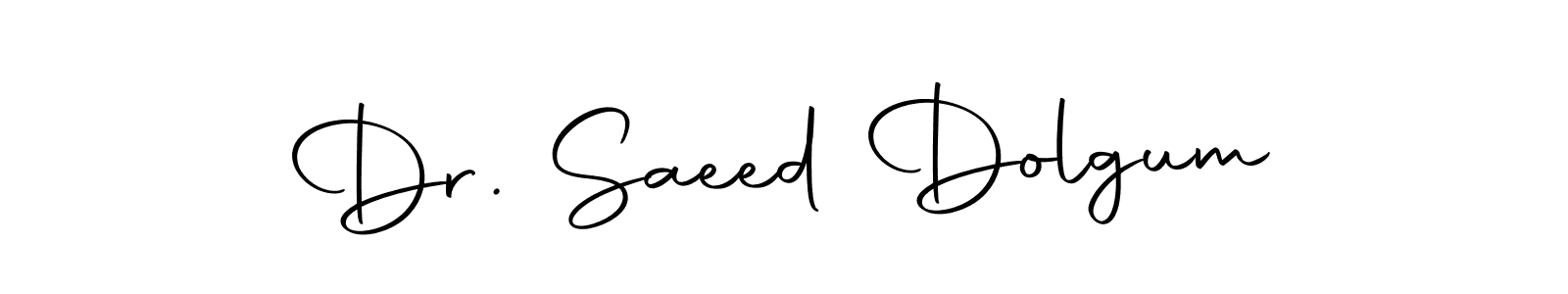 How to make Dr. Saeed Dolgum signature? Autography-DOLnW is a professional autograph style. Create handwritten signature for Dr. Saeed Dolgum name. Dr. Saeed Dolgum signature style 10 images and pictures png