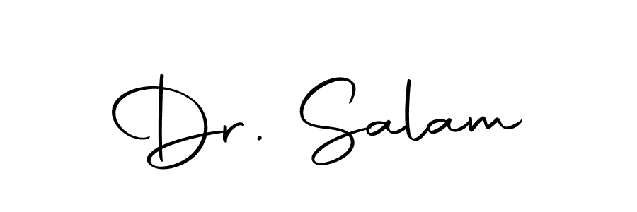 Make a beautiful signature design for name Dr. Salam. With this signature (Autography-DOLnW) style, you can create a handwritten signature for free. Dr. Salam signature style 10 images and pictures png