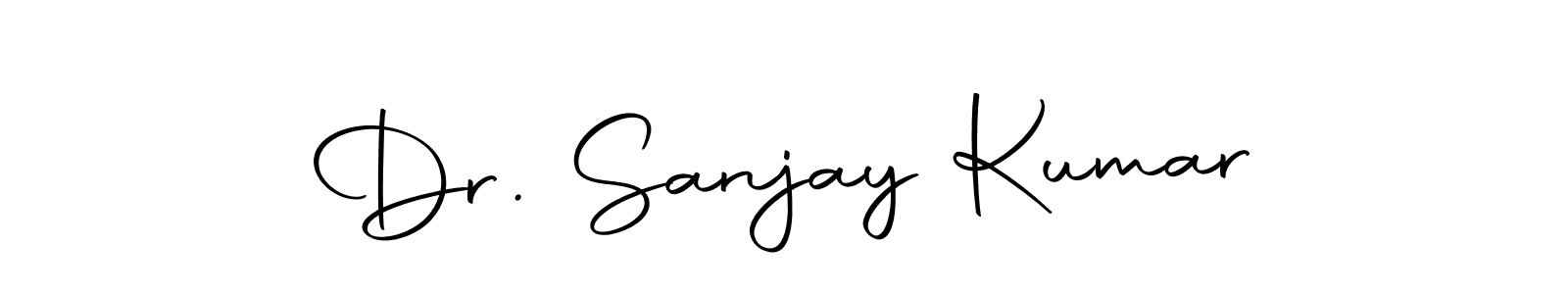 You should practise on your own different ways (Autography-DOLnW) to write your name (Dr. Sanjay Kumar) in signature. don't let someone else do it for you. Dr. Sanjay Kumar signature style 10 images and pictures png