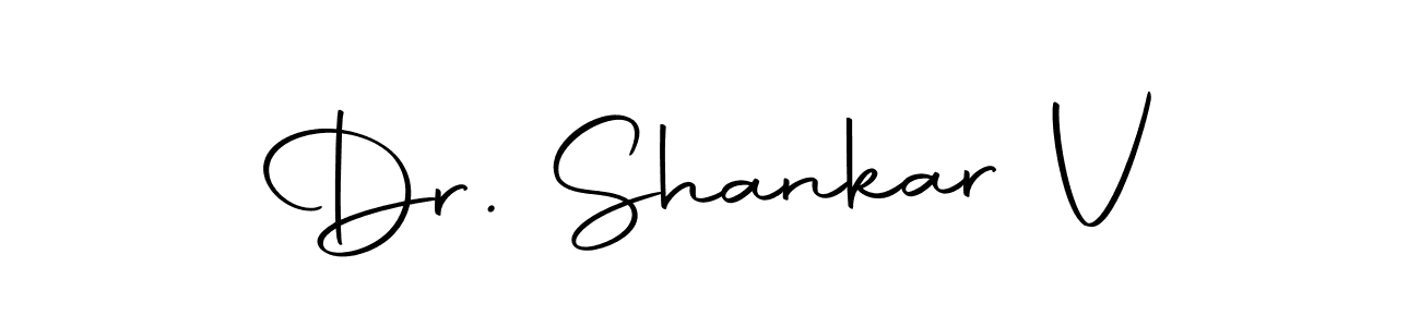 Create a beautiful signature design for name Dr. Shankar V. With this signature (Autography-DOLnW) fonts, you can make a handwritten signature for free. Dr. Shankar V signature style 10 images and pictures png