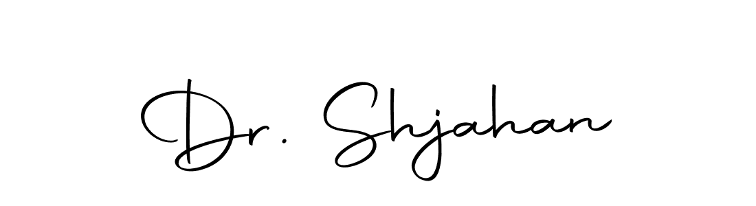 Make a beautiful signature design for name Dr. Shjahan. With this signature (Autography-DOLnW) style, you can create a handwritten signature for free. Dr. Shjahan signature style 10 images and pictures png