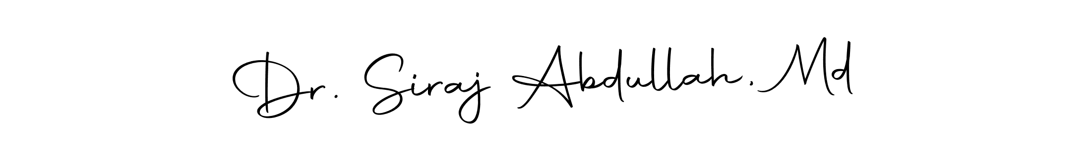 How to Draw Dr. Siraj Abdullah, Md signature style? Autography-DOLnW is a latest design signature styles for name Dr. Siraj Abdullah, Md. Dr. Siraj Abdullah, Md signature style 10 images and pictures png