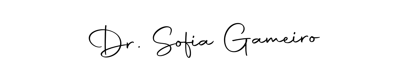 How to make Dr. Sofia Gameiro signature? Autography-DOLnW is a professional autograph style. Create handwritten signature for Dr. Sofia Gameiro name. Dr. Sofia Gameiro signature style 10 images and pictures png