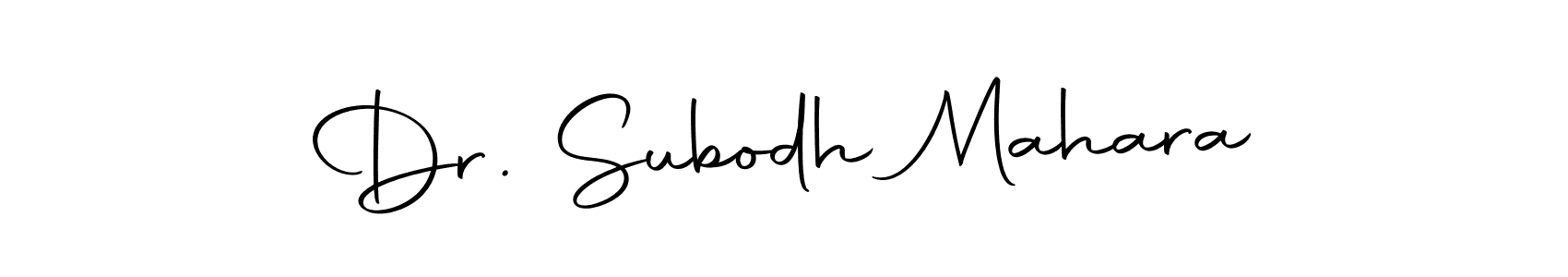 It looks lik you need a new signature style for name Dr. Subodh Mahara. Design unique handwritten (Autography-DOLnW) signature with our free signature maker in just a few clicks. Dr. Subodh Mahara signature style 10 images and pictures png