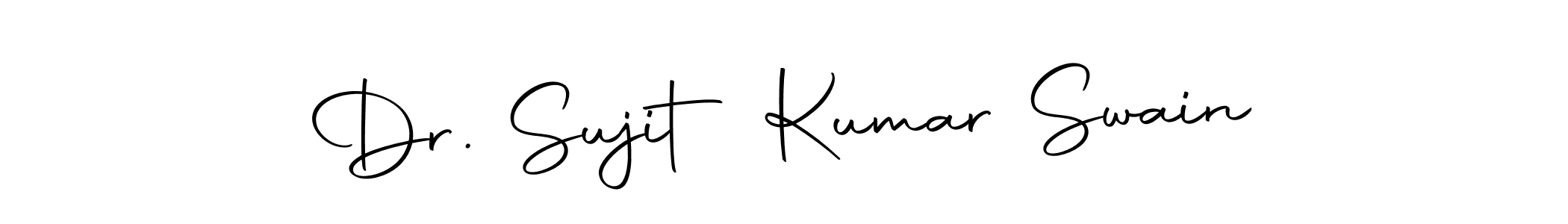 Design your own signature with our free online signature maker. With this signature software, you can create a handwritten (Autography-DOLnW) signature for name Dr. Sujit Kumar Swain. Dr. Sujit Kumar Swain signature style 10 images and pictures png