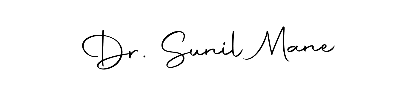You should practise on your own different ways (Autography-DOLnW) to write your name (Dr. Sunil Mane) in signature. don't let someone else do it for you. Dr. Sunil Mane signature style 10 images and pictures png