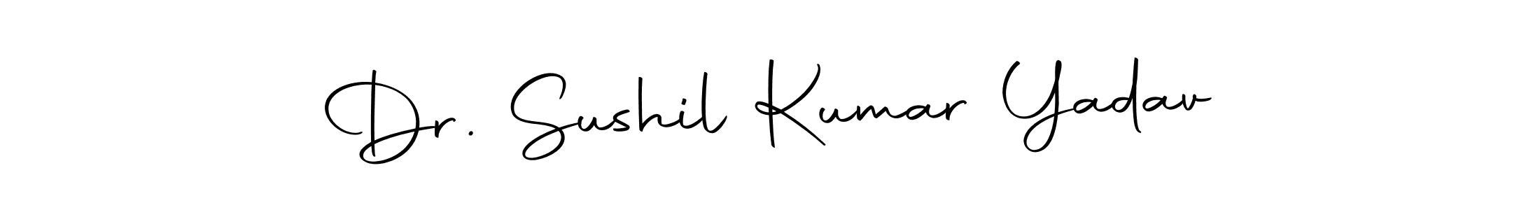 You should practise on your own different ways (Autography-DOLnW) to write your name (Dr. Sushil Kumar Yadav) in signature. don't let someone else do it for you. Dr. Sushil Kumar Yadav signature style 10 images and pictures png