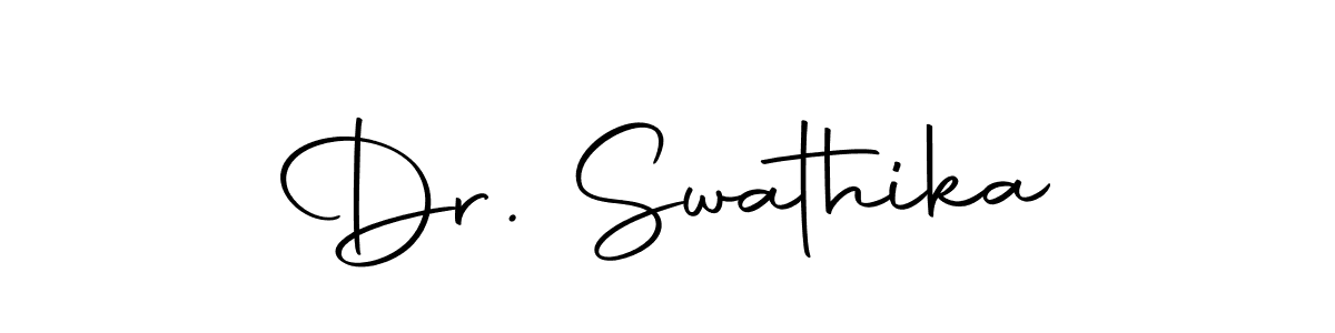 if you are searching for the best signature style for your name Dr. Swathika. so please give up your signature search. here we have designed multiple signature styles  using Autography-DOLnW. Dr. Swathika signature style 10 images and pictures png