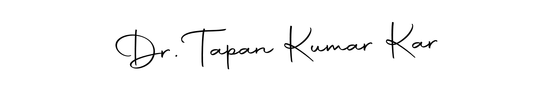 Make a beautiful signature design for name Dr. Tapan Kumar Kar. With this signature (Autography-DOLnW) style, you can create a handwritten signature for free. Dr. Tapan Kumar Kar signature style 10 images and pictures png