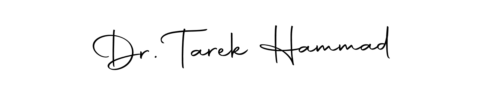 Also You can easily find your signature by using the search form. We will create Dr. Tarek Hammad name handwritten signature images for you free of cost using Autography-DOLnW sign style. Dr. Tarek Hammad signature style 10 images and pictures png