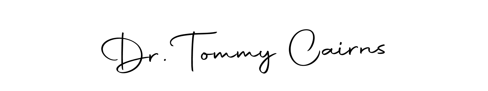 Also we have Dr. Tommy Cairns name is the best signature style. Create professional handwritten signature collection using Autography-DOLnW autograph style. Dr. Tommy Cairns signature style 10 images and pictures png