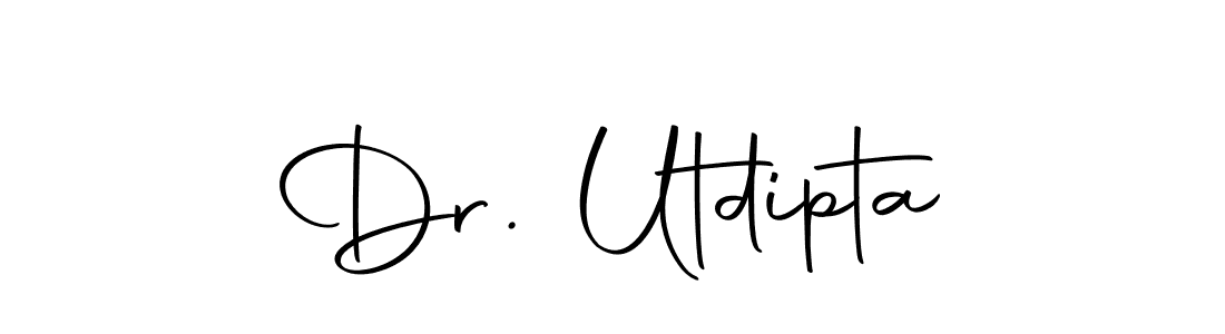 Best and Professional Signature Style for Dr. Utdipta. Autography-DOLnW Best Signature Style Collection. Dr. Utdipta signature style 10 images and pictures png
