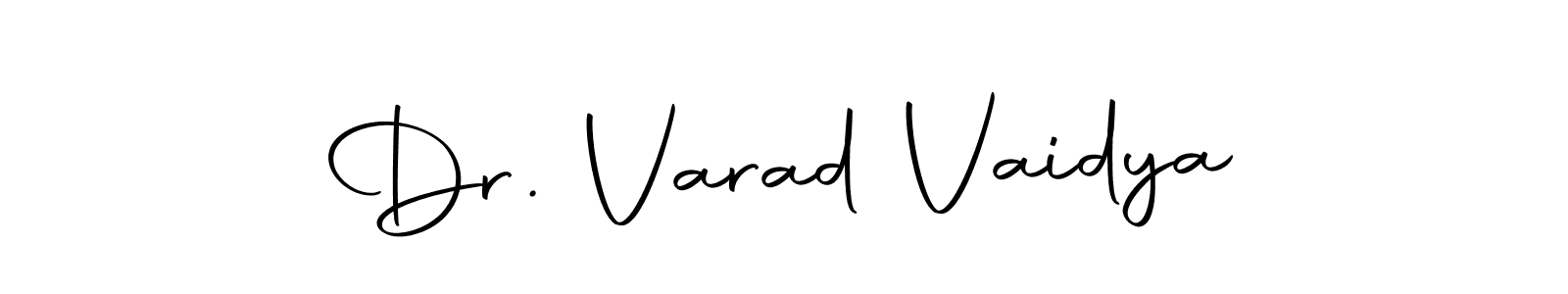 Also You can easily find your signature by using the search form. We will create Dr. Varad Vaidya name handwritten signature images for you free of cost using Autography-DOLnW sign style. Dr. Varad Vaidya signature style 10 images and pictures png