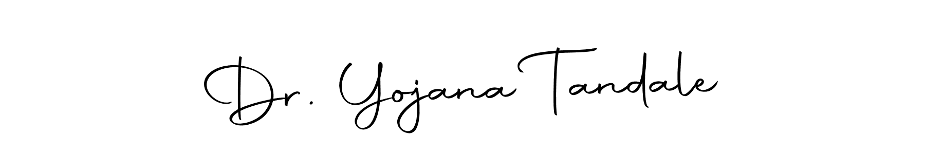 You should practise on your own different ways (Autography-DOLnW) to write your name (Dr. Yojana Tandale) in signature. don't let someone else do it for you. Dr. Yojana Tandale signature style 10 images and pictures png