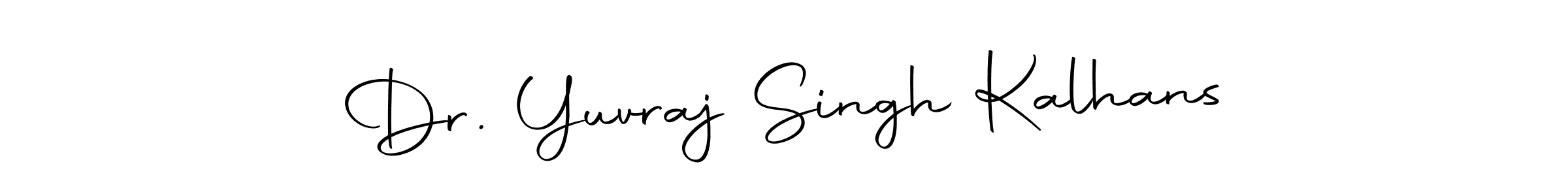 Make a beautiful signature design for name Dr. Yuvraj Singh Kalhans. With this signature (Autography-DOLnW) style, you can create a handwritten signature for free. Dr. Yuvraj Singh Kalhans signature style 10 images and pictures png