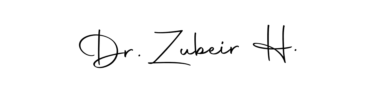 Make a beautiful signature design for name Dr. Zubeir H.. Use this online signature maker to create a handwritten signature for free. Dr. Zubeir H. signature style 10 images and pictures png