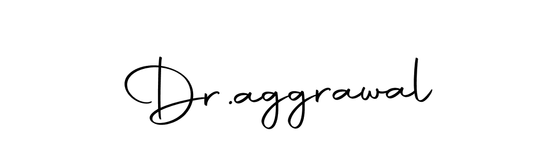 Make a beautiful signature design for name Dr.aggrawal. With this signature (Autography-DOLnW) style, you can create a handwritten signature for free. Dr.aggrawal signature style 10 images and pictures png