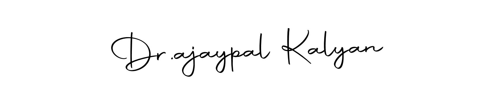 You should practise on your own different ways (Autography-DOLnW) to write your name (Dr.ajaypal Kalyan) in signature. don't let someone else do it for you. Dr.ajaypal Kalyan signature style 10 images and pictures png