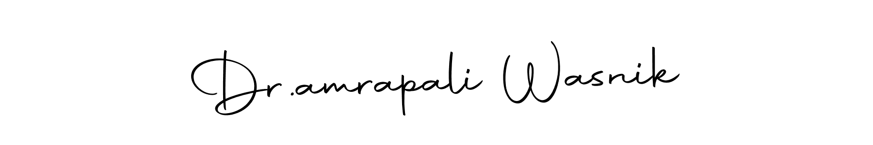 This is the best signature style for the Dr.amrapali Wasnik name. Also you like these signature font (Autography-DOLnW). Mix name signature. Dr.amrapali Wasnik signature style 10 images and pictures png