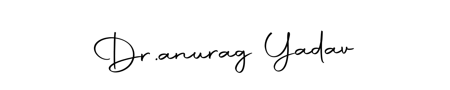 Use a signature maker to create a handwritten signature online. With this signature software, you can design (Autography-DOLnW) your own signature for name Dr.anurag Yadav. Dr.anurag Yadav signature style 10 images and pictures png