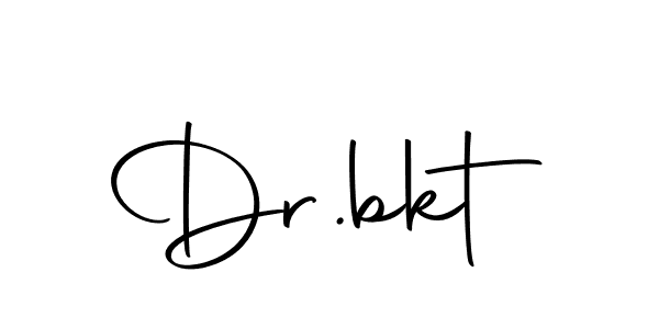 Use a signature maker to create a handwritten signature online. With this signature software, you can design (Autography-DOLnW) your own signature for name Dr.bkt. Dr.bkt signature style 10 images and pictures png