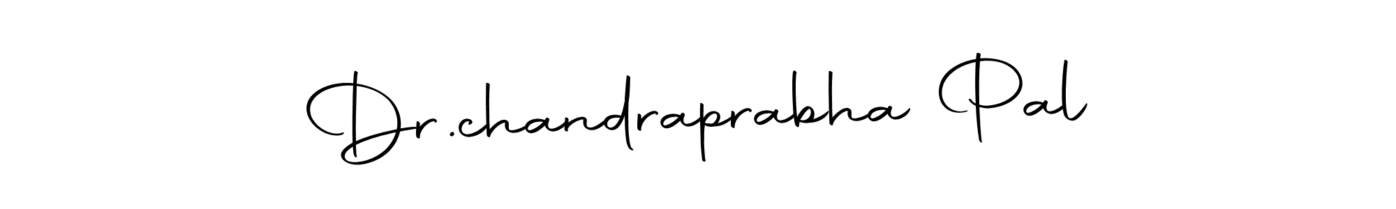 Make a beautiful signature design for name Dr.chandraprabha Pal. Use this online signature maker to create a handwritten signature for free. Dr.chandraprabha Pal signature style 10 images and pictures png