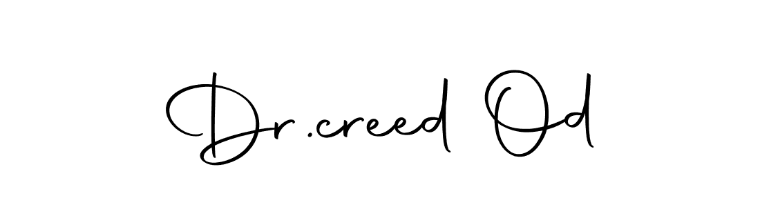 The best way (Autography-DOLnW) to make a short signature is to pick only two or three words in your name. The name Dr.creed Od include a total of six letters. For converting this name. Dr.creed Od signature style 10 images and pictures png