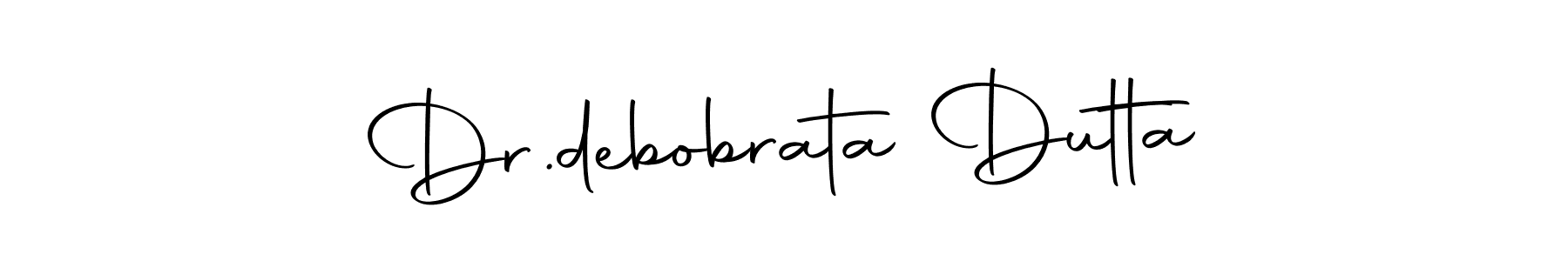 Design your own signature with our free online signature maker. With this signature software, you can create a handwritten (Autography-DOLnW) signature for name Dr.debobrata Dutta. Dr.debobrata Dutta signature style 10 images and pictures png