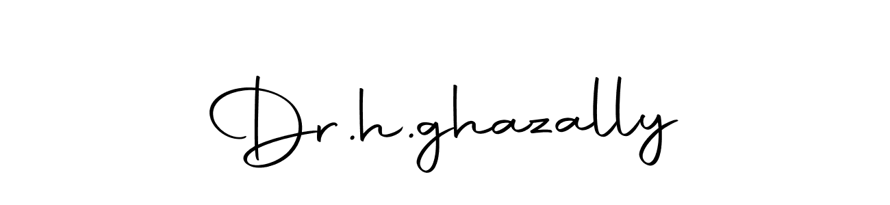 if you are searching for the best signature style for your name Dr.h.ghazally. so please give up your signature search. here we have designed multiple signature styles  using Autography-DOLnW. Dr.h.ghazally signature style 10 images and pictures png