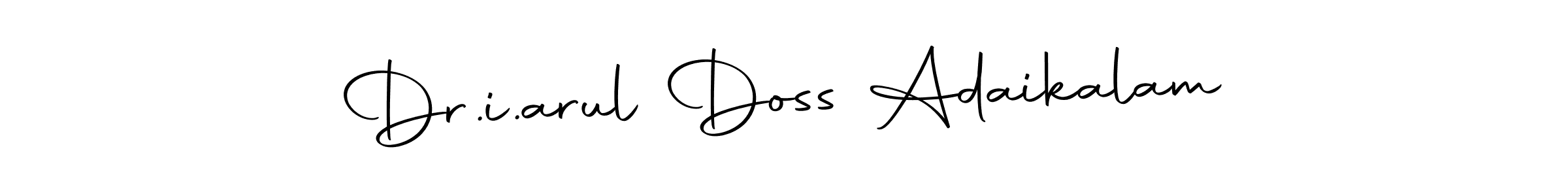 Also we have Dr.i.arul Doss Adaikalam name is the best signature style. Create professional handwritten signature collection using Autography-DOLnW autograph style. Dr.i.arul Doss Adaikalam signature style 10 images and pictures png