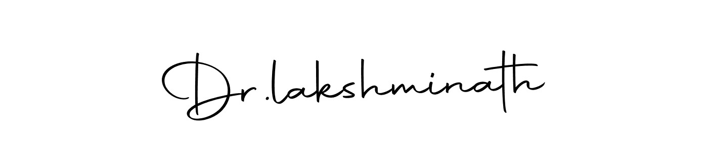 How to make Dr.lakshminath signature? Autography-DOLnW is a professional autograph style. Create handwritten signature for Dr.lakshminath name. Dr.lakshminath signature style 10 images and pictures png