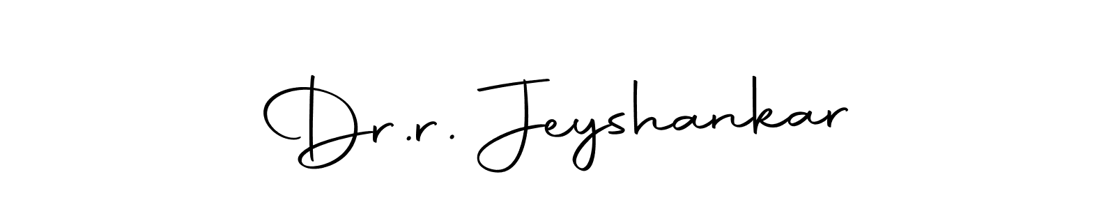 Also we have Dr.r. Jeyshankar name is the best signature style. Create professional handwritten signature collection using Autography-DOLnW autograph style. Dr.r. Jeyshankar signature style 10 images and pictures png