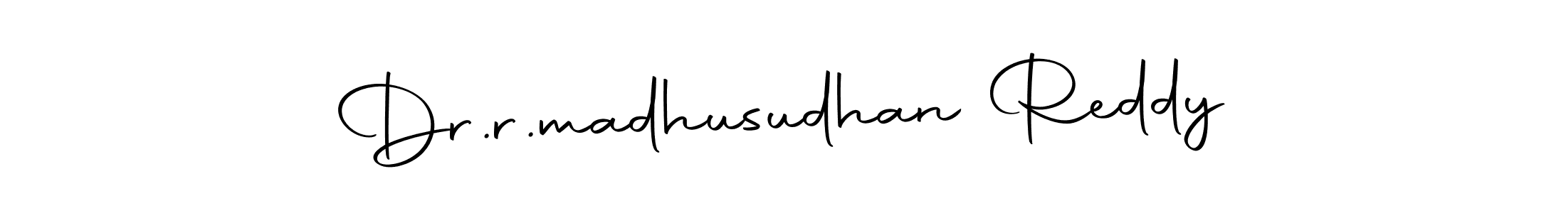 Similarly Autography-DOLnW is the best handwritten signature design. Signature creator online .You can use it as an online autograph creator for name Dr.r.madhusudhan Reddy. Dr.r.madhusudhan Reddy signature style 10 images and pictures png